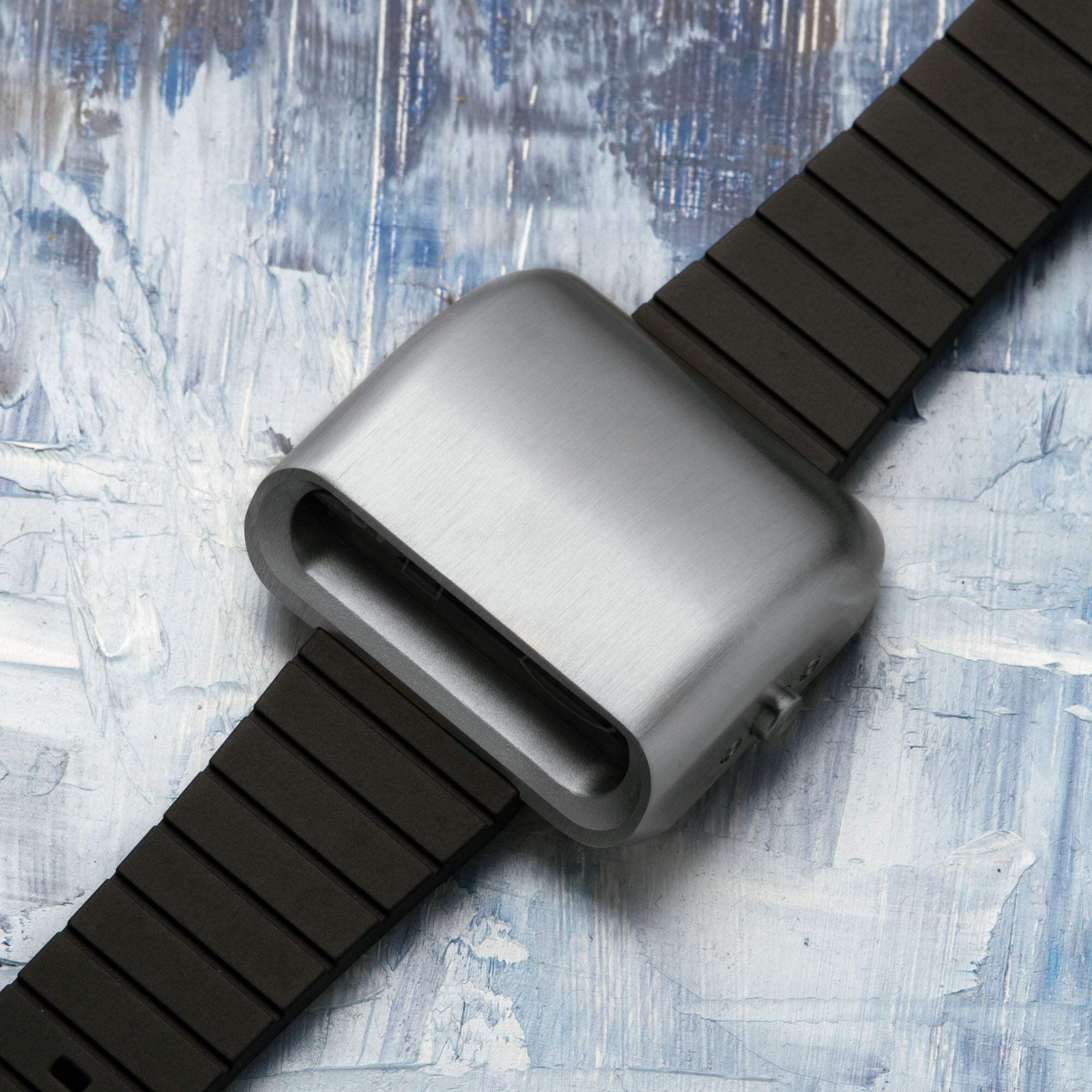 CA PCH Driver Jump Hour Brushed Silver Black