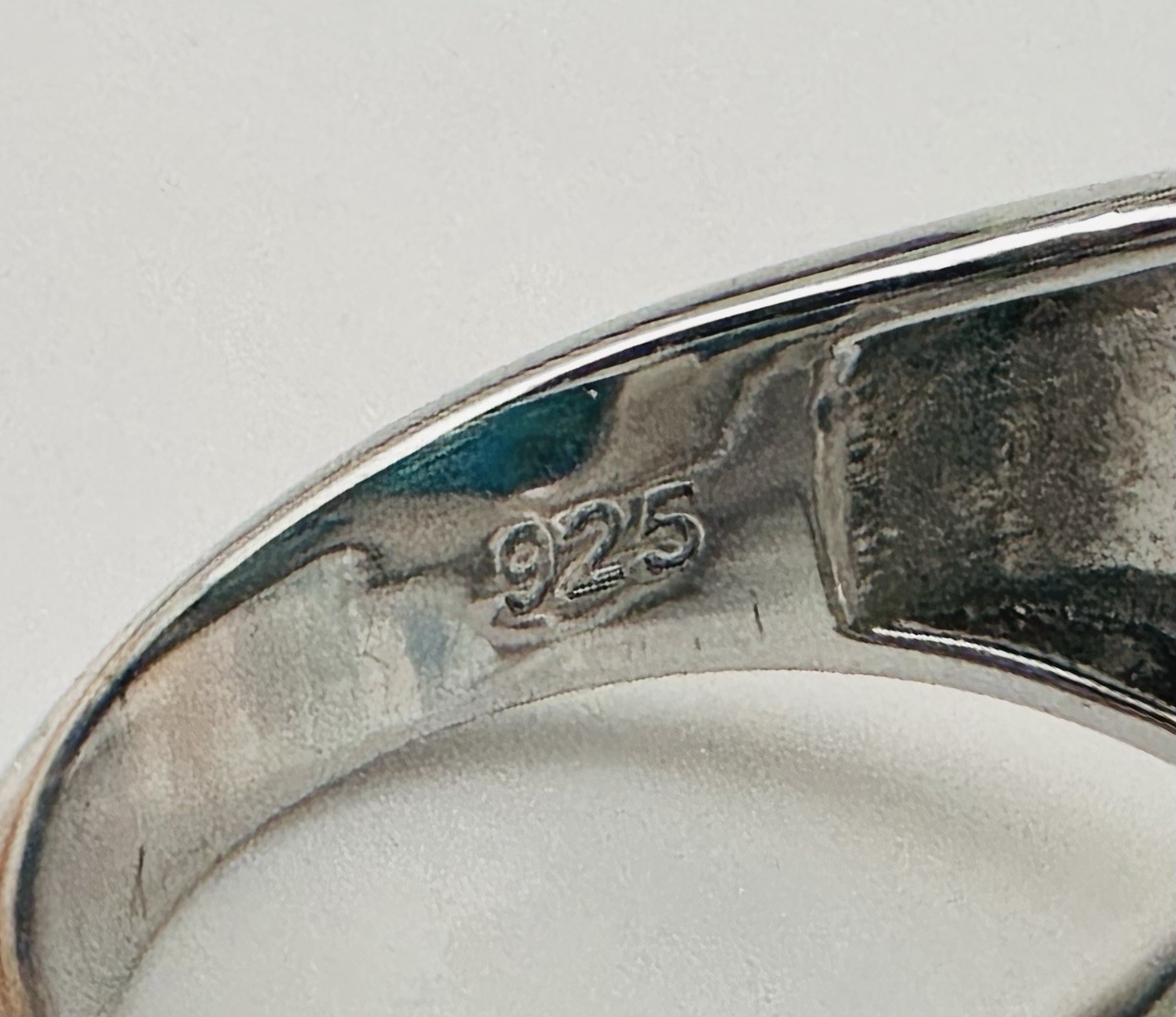 Desihner Southwest STYLE Sterling Silver 925 Turquoise Ring Bold Signed