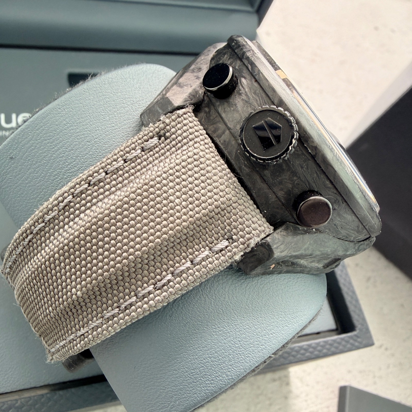 TAG Heuer Carrera Calibre 1887 CAR2C90 FC6341 – 3 straps! – Carbon Fibre