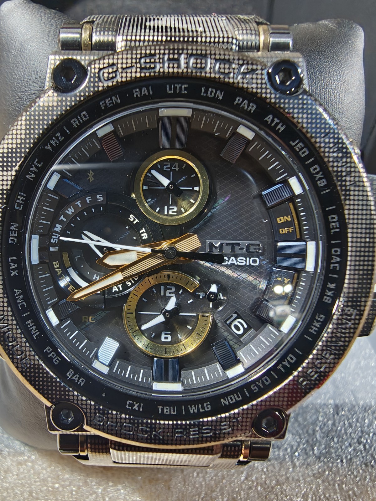 Casio G-SHOCK MT-G -B1000DCM-1ACR. MINT Never Worn . All The Paperwork