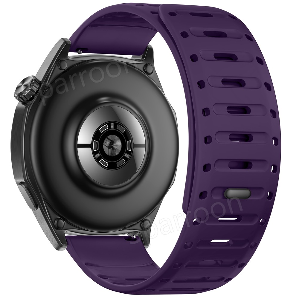 For Fossil Men’s Gen 6 5 5E 4 Watch Band 22mm Silicone Magnetic Strap Wristband