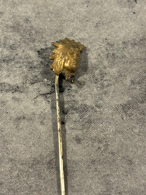 Vintage Lot 37 Hat Stick Pin, Varies Colors and Sizes