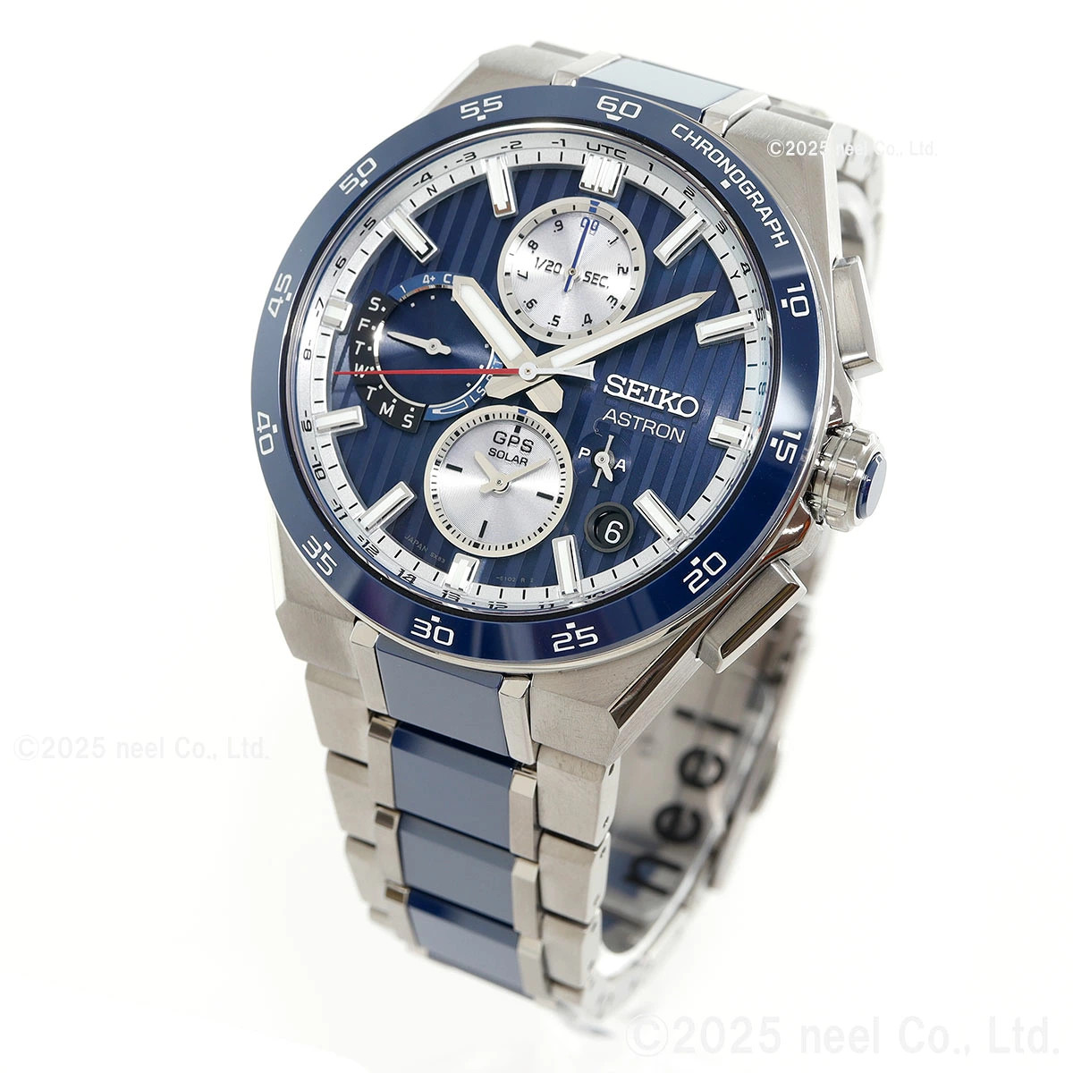 by Wi selectable Seiko Astron NEXTER SBXC11 GPS solar watch GPS satel
