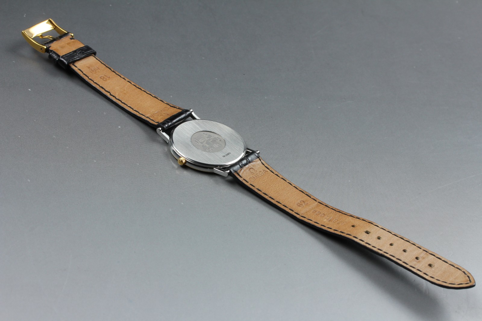 [Near MINT] OMEGA De ville Cal.1478 Ref.195.2378 Quartz Mens Vintage Watch JAPAN
