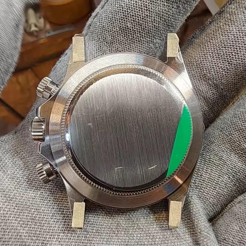 Watch Repair Stainless Chronograph Case Bezel Assembly For Dtona 116520 Caliber
