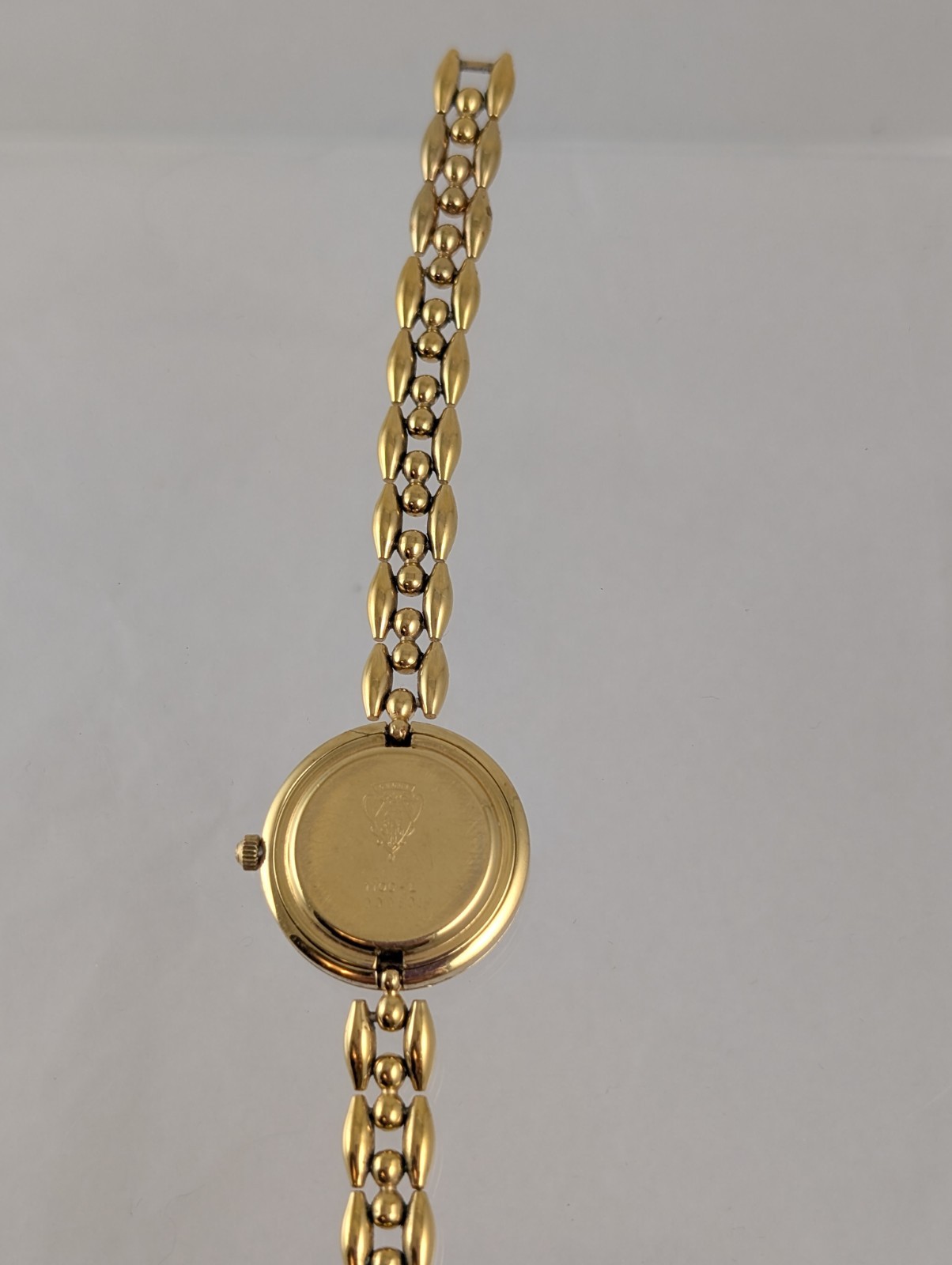 AUTHENTIC GUCCI 1100 L BEZEL RICE LINK WATCH w/ 6 Bezels/ EXCELLENT