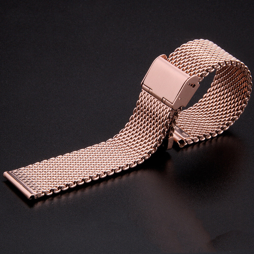High Quality Milanese Mesh Stainless Steel Watch Strap Band Metal 18/20/22/24mm