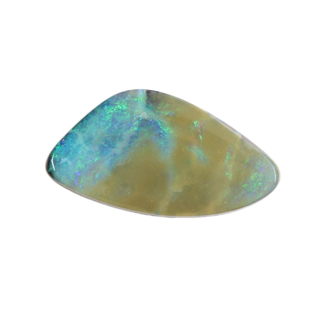 Boulder opal 9.00ct 24 x 12mm Australian opal natural solid unset stone Winton