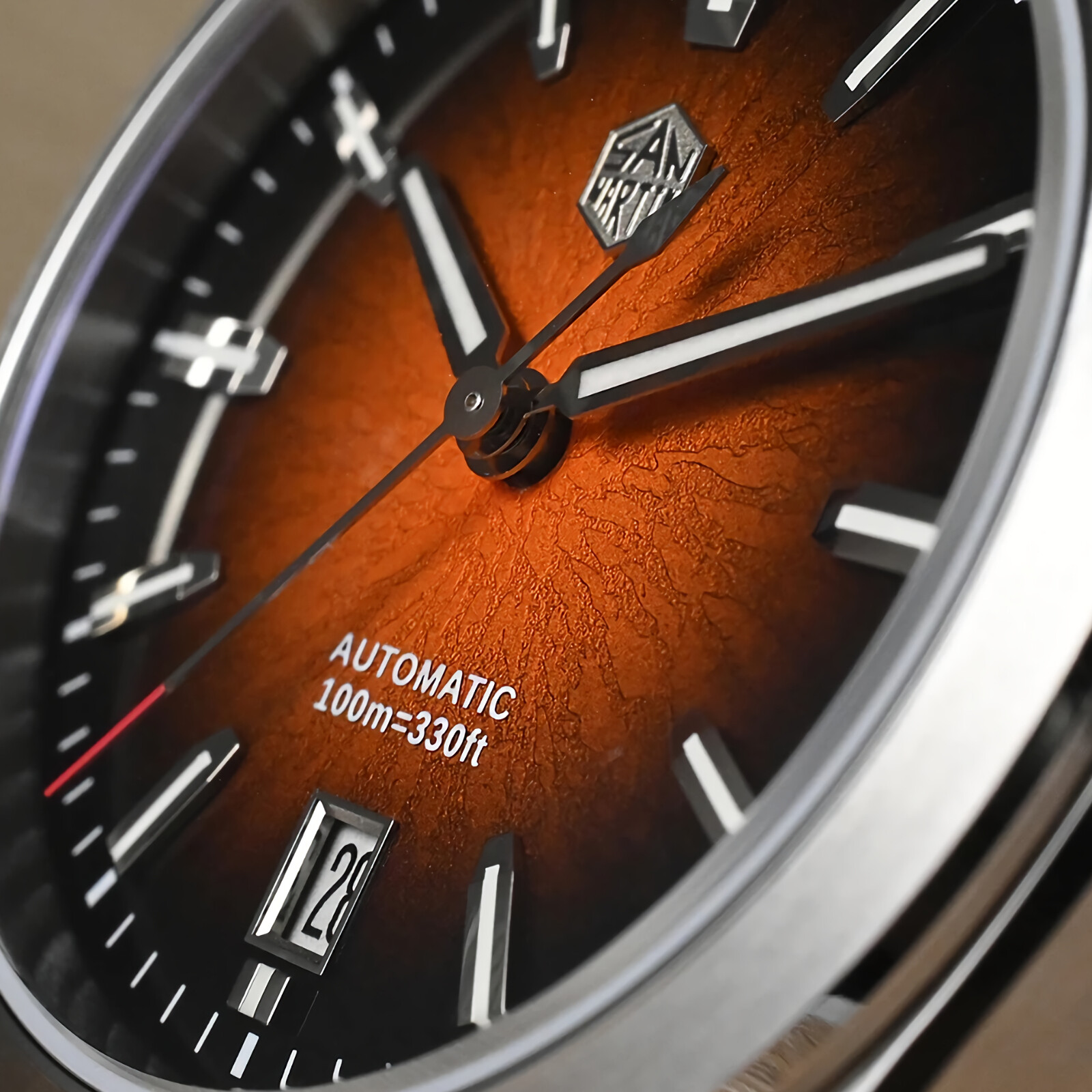 SAN MARTIN SN0144-GX Miyota 9015 JianZhan Chinese Style Enamel Dial 39mm Watch