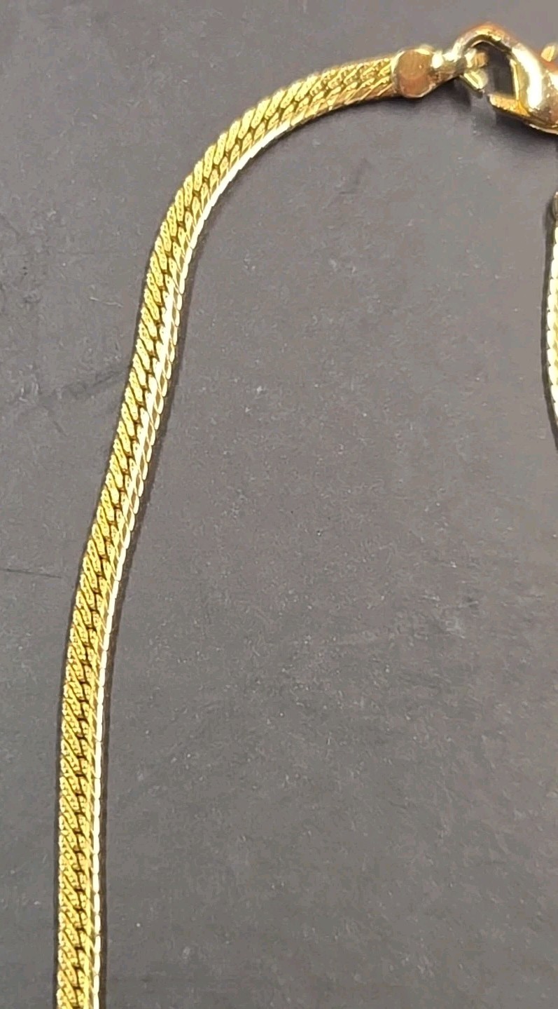 American Showcase Gold Tone Necklace Korea 18” Basic Chain Necklace Jewelry