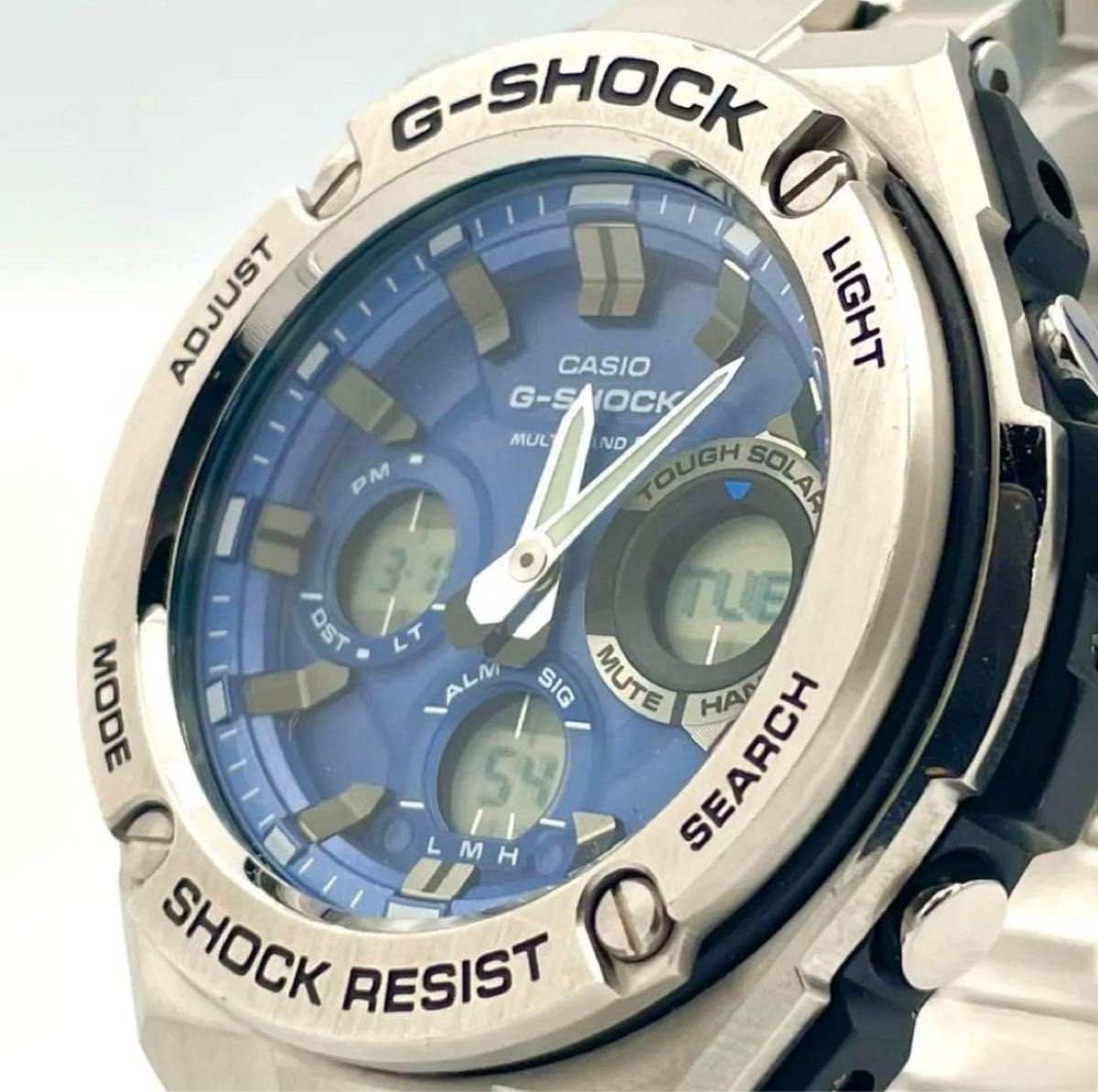 Rare color CASIO G SHOCK G Shock Watch Blue GST W110D 2AJF Working item