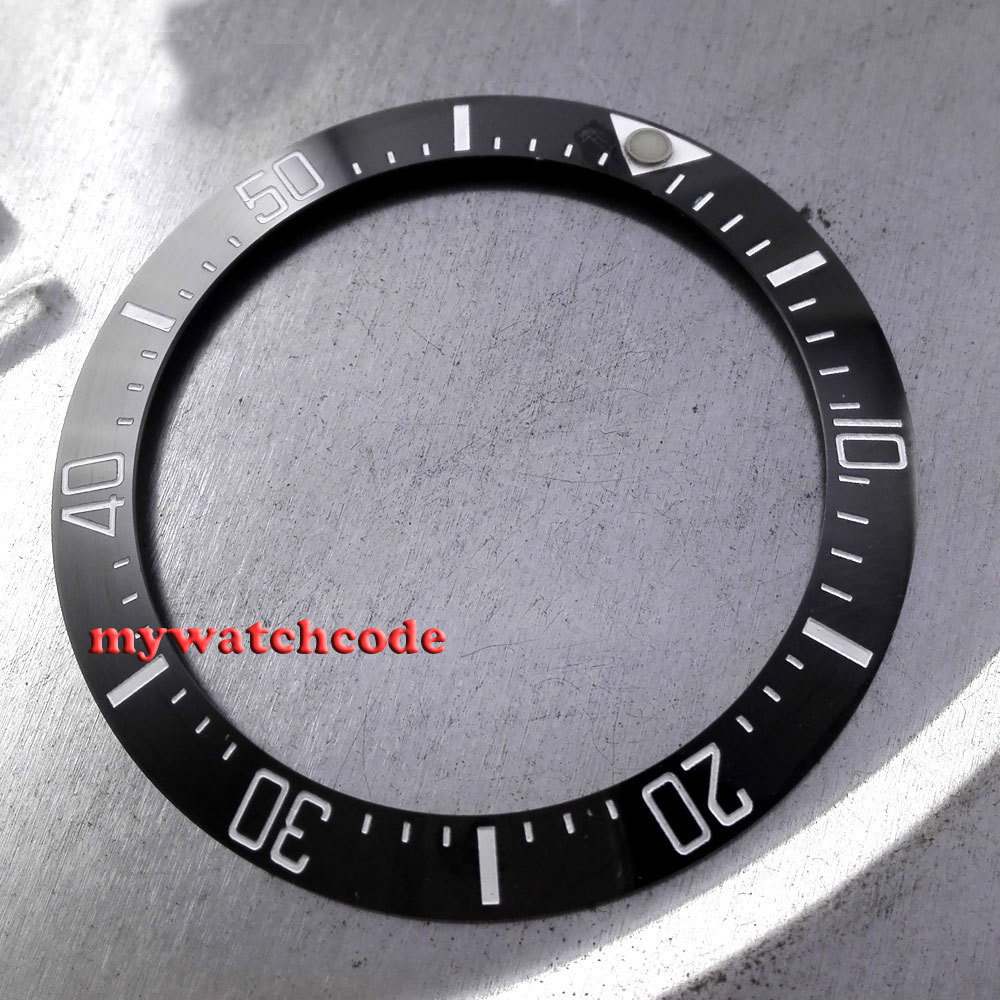 39.7mm Black Ceramic Bezel Insert For 43MM Big SEA Watch