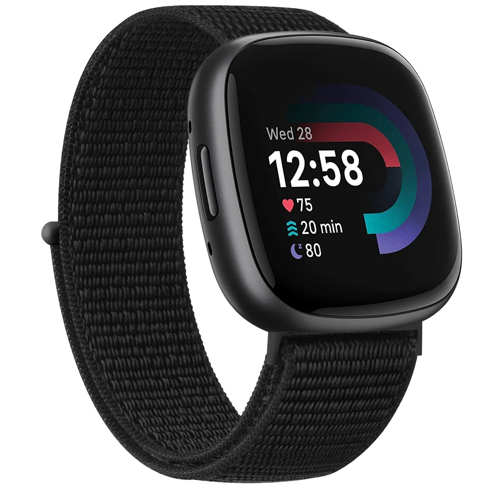 Nylon Watch Band For Fitbit Versa 3/Versa 4/Sense/Sense 2 Strap Wristband Strap