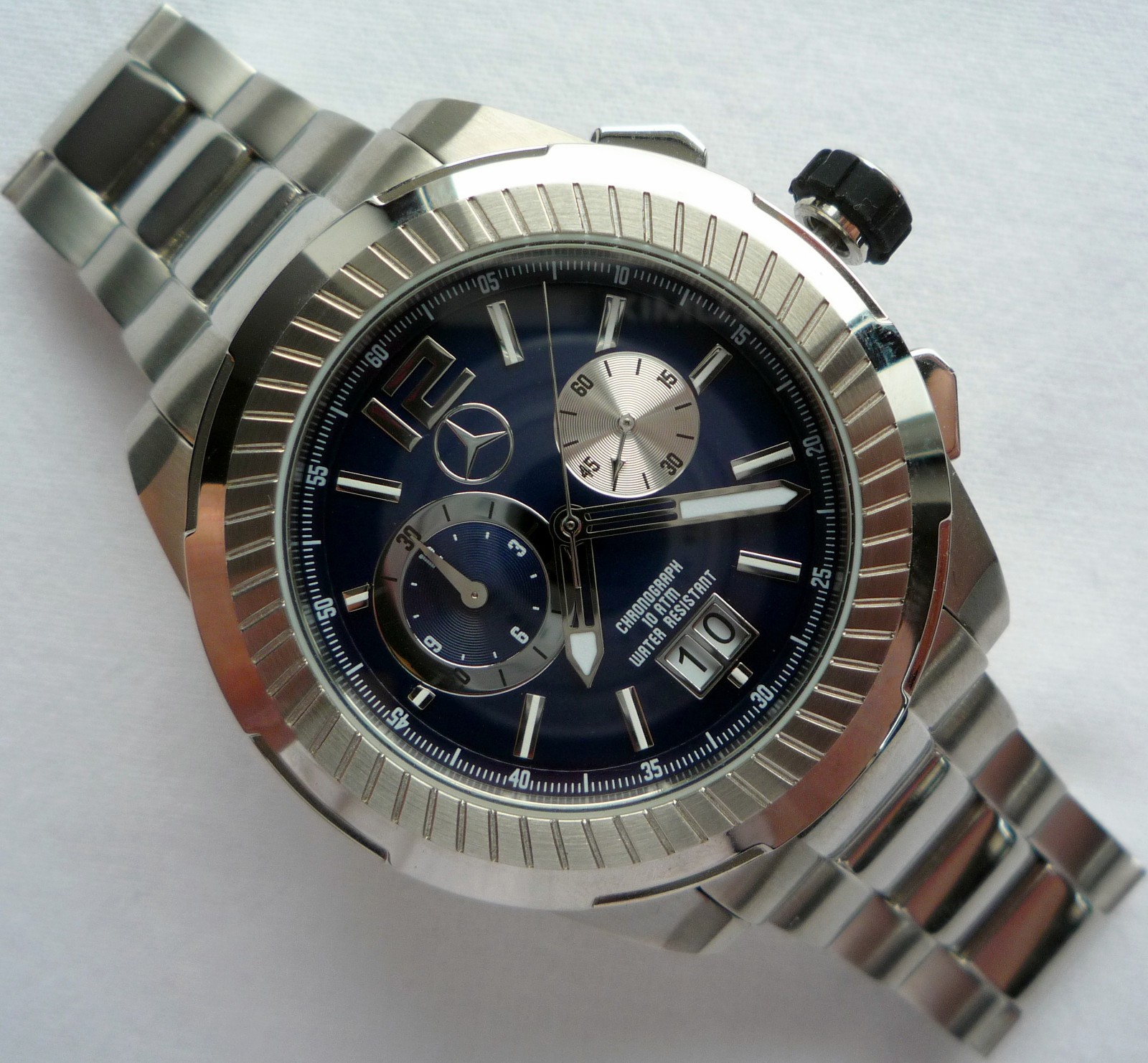 Mercedes Benz Classic Motorsport AMG DTM Racing Driver Sport Chronograph Watch