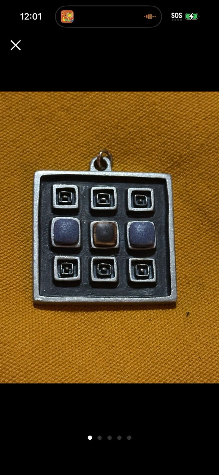 Mid Century Tenn R Landerholm Modernist Pendant