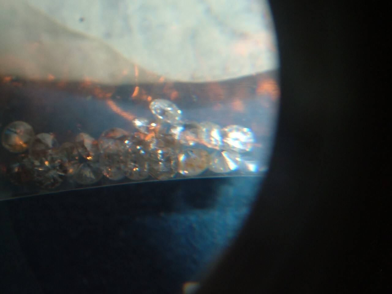 20 GENUINE Loose natural approx H I J color 2mm ROUNDS VS2 SI1 Diamonds 3/5 tdw