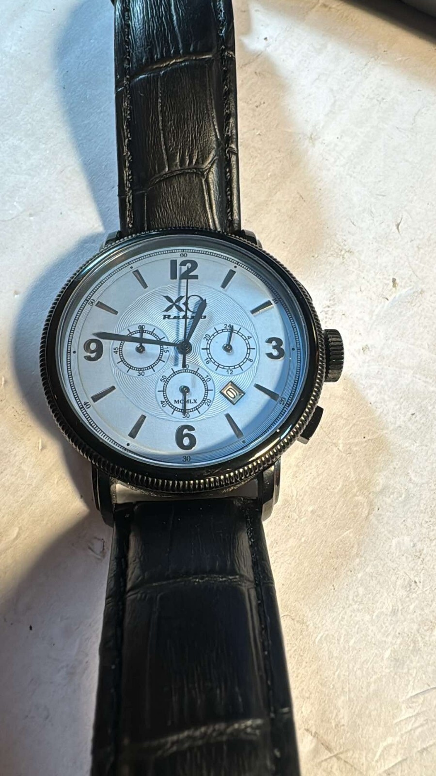 XO Retro Men’s Porsche DNA – Powder Blue dial 45mm quartz WATCH