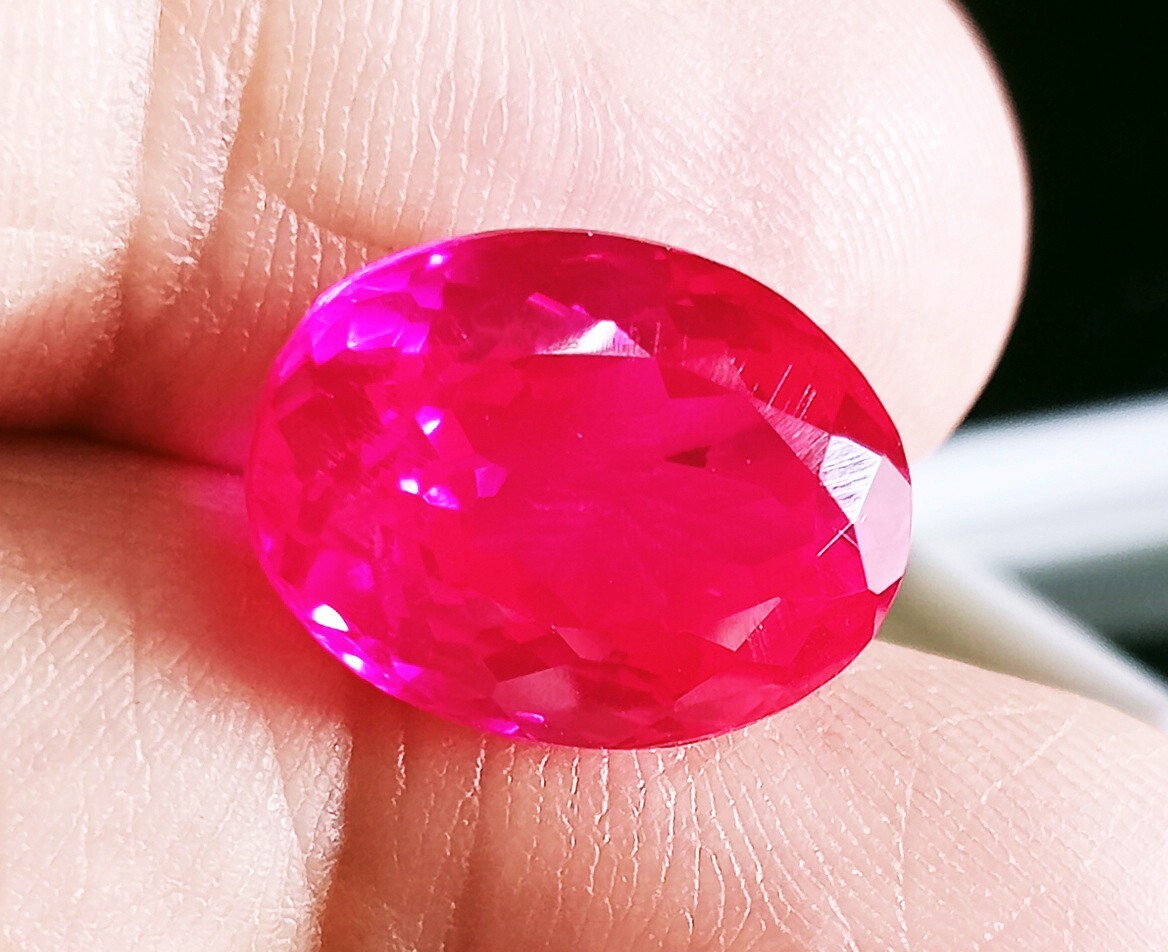 Wonderful Pink Sapphire Oval Cut Natural 12-15 Ct EGL Certified Loose Gemstone