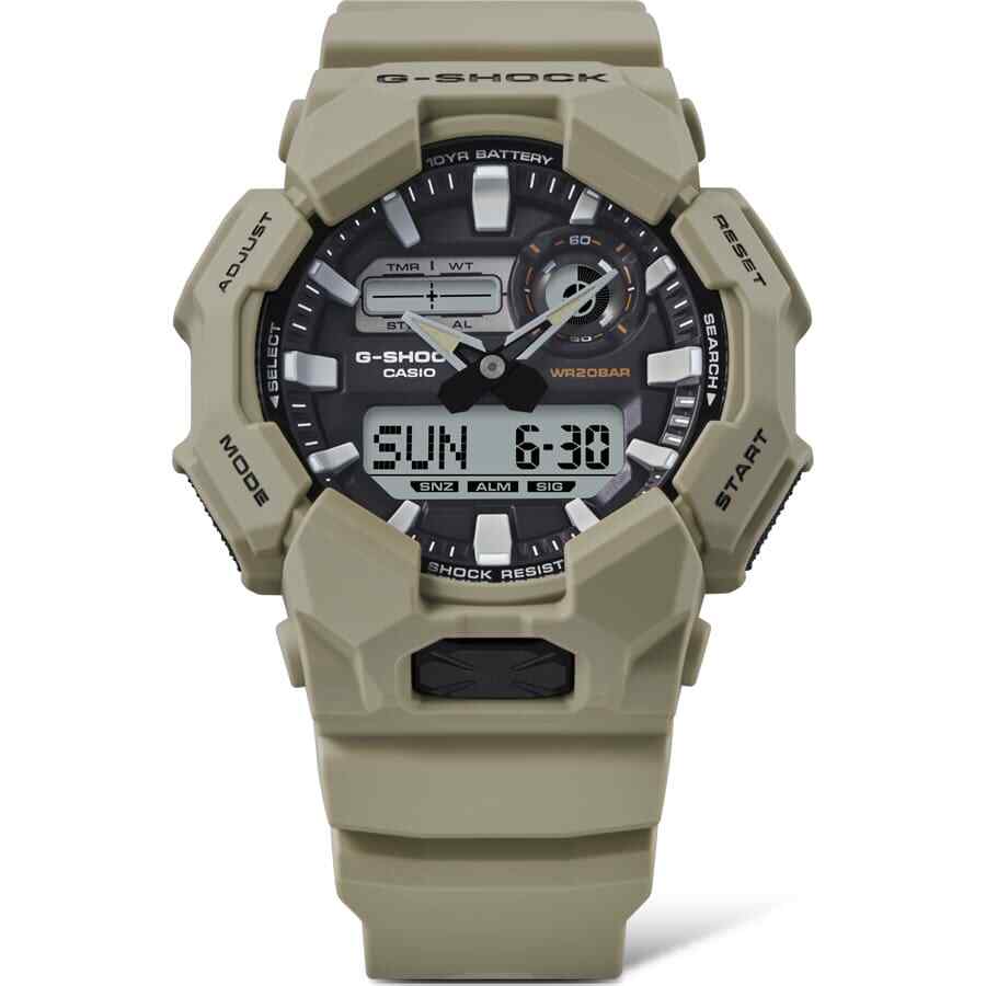 Casio G-Shock GA-010-5AJF Quartz Black Dial 51.9 mm Watch