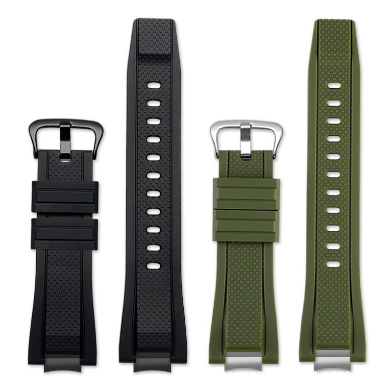 Waterproof Rubber Watch Strap for Casio G-SHOCK MTG-B3000 Metal Tough Series