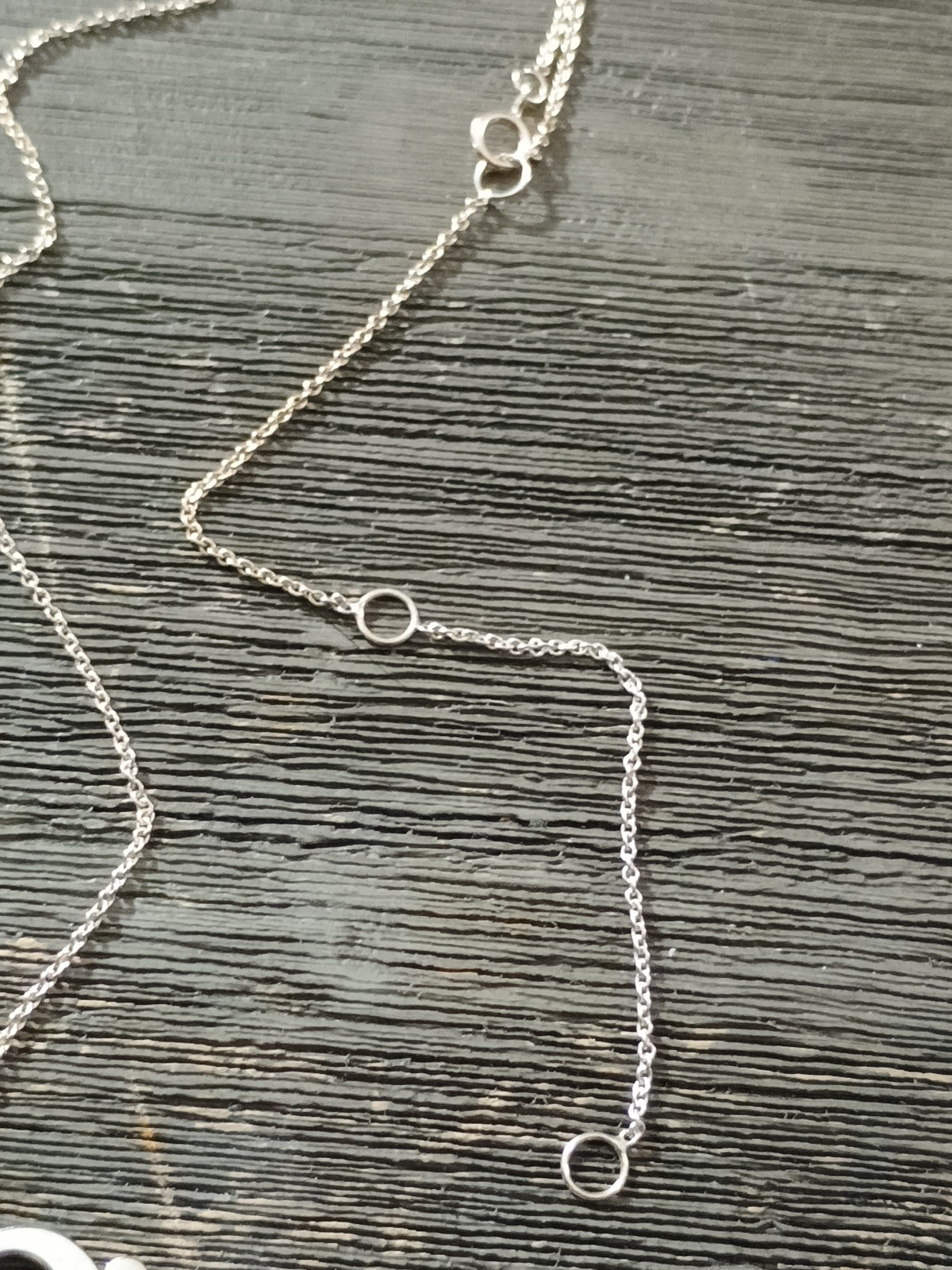Treble Bass Clef Heart Sterling Silver Adjustable Necklace Music Love
