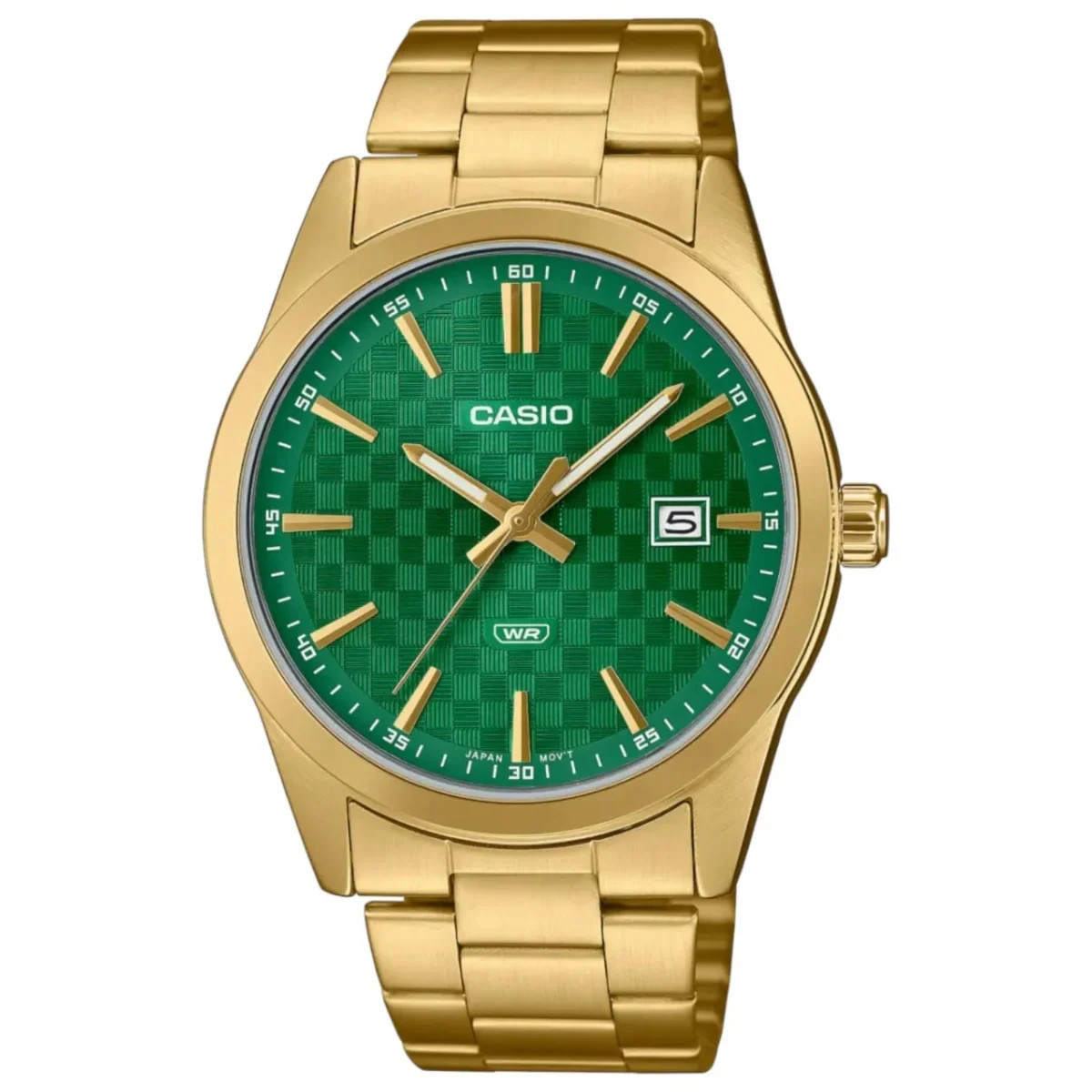 C asio Collection MTP-VD03G-3A PDF Quartz Men’s Gold Stainless Steel Watch
