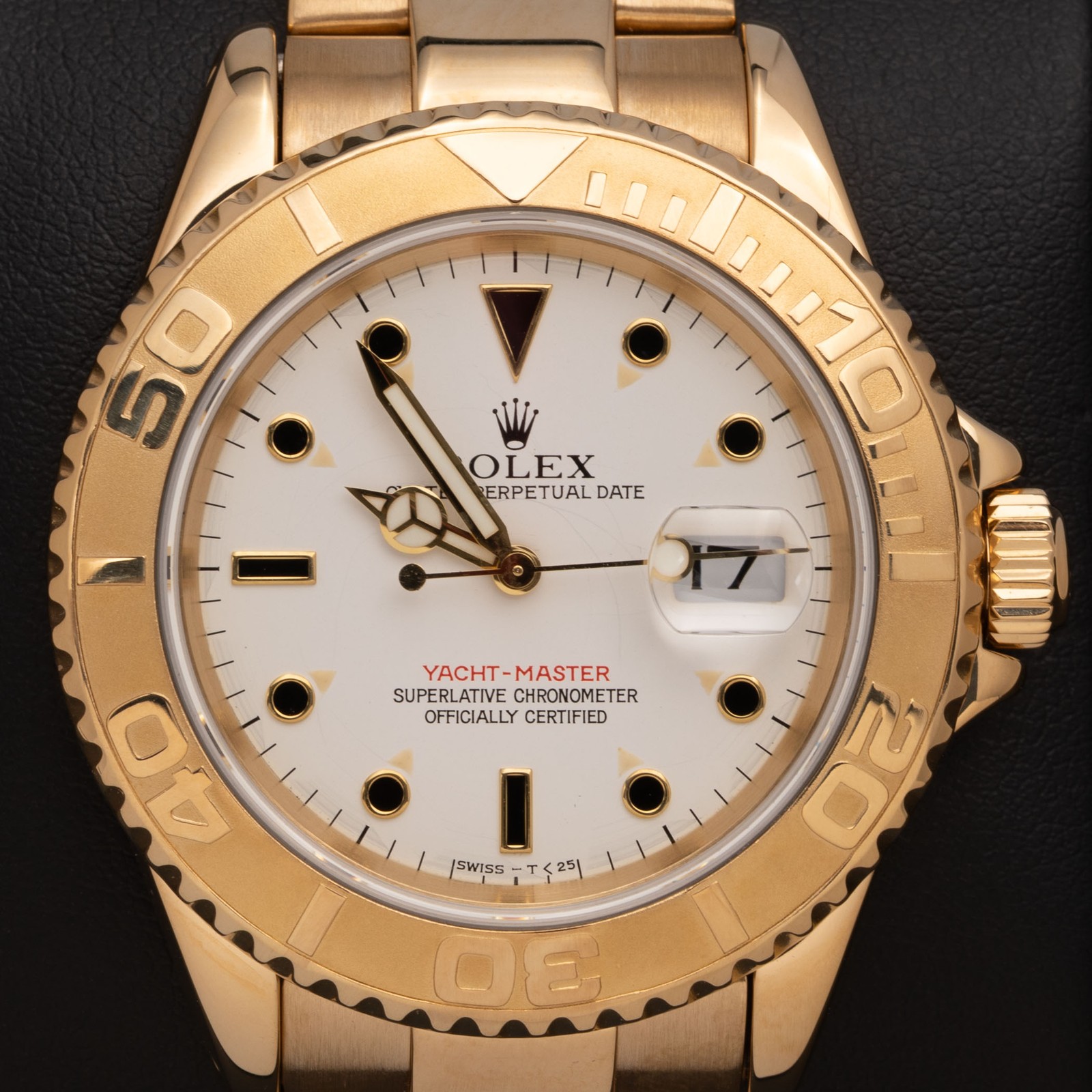 Rolex Watch Yacht-Master Timing Bezel 18K Yellow Gold 40mm 16628