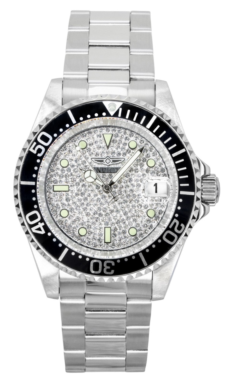 Invicta Pro Diver Silver Dial Automatic Diver’s 200M INV50278 Men’s Watch