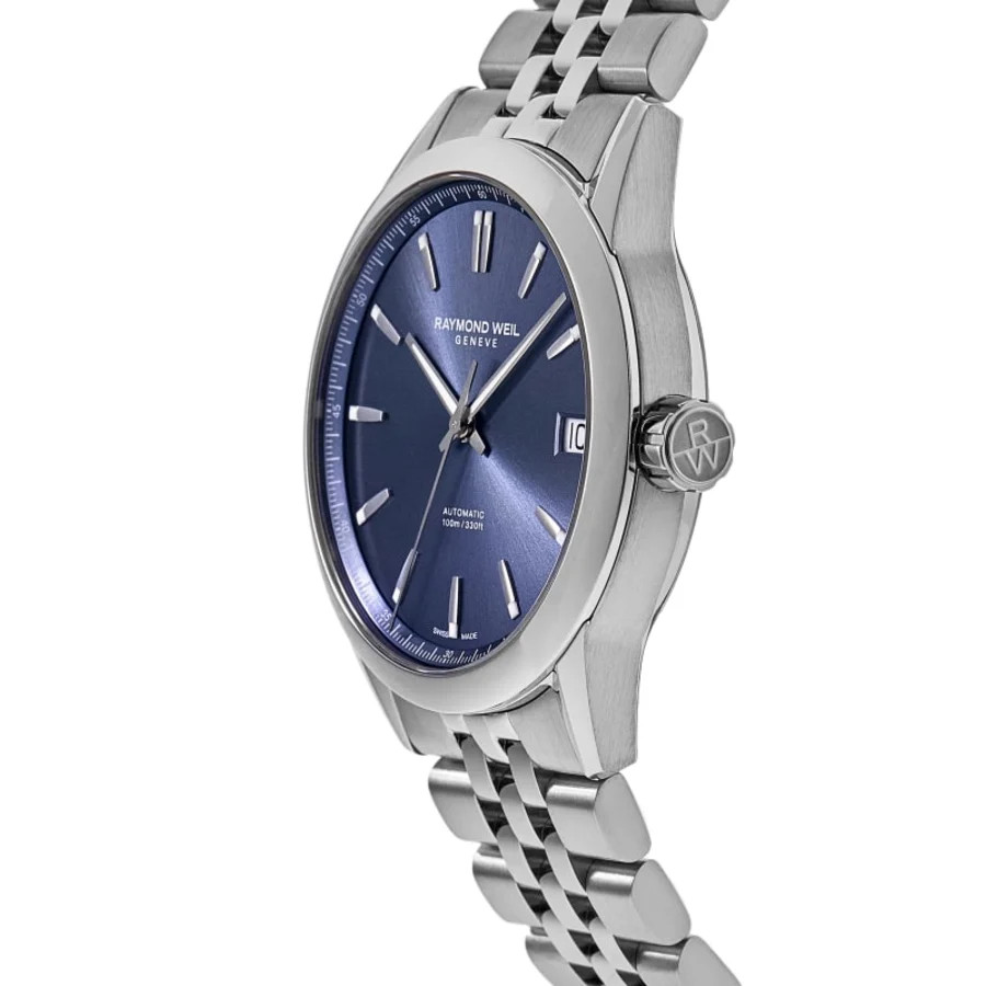 New Raymond Weil Freelancer Automatic Date Blue Dial Men’s Watch 2741-ST-50001