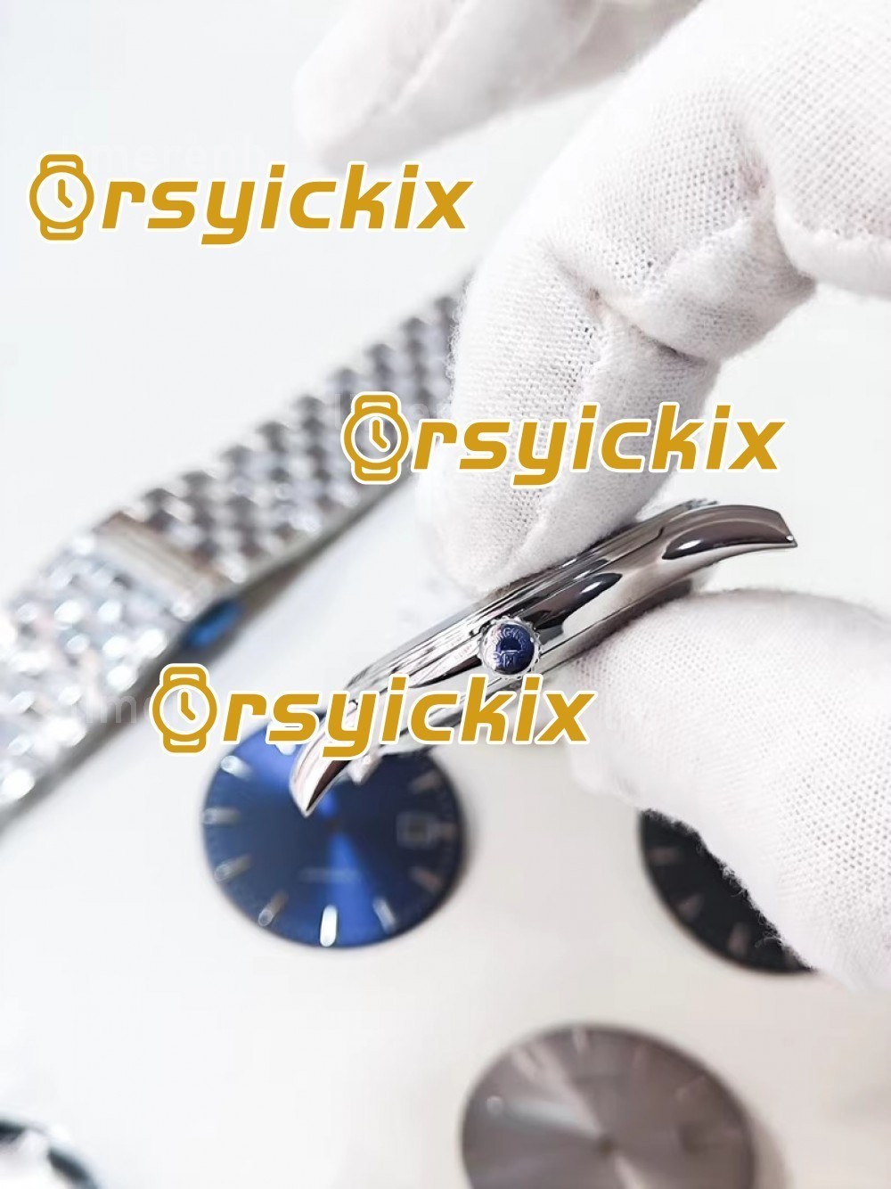 38.5mm Stainless watch case For Flagship 2892 Movement