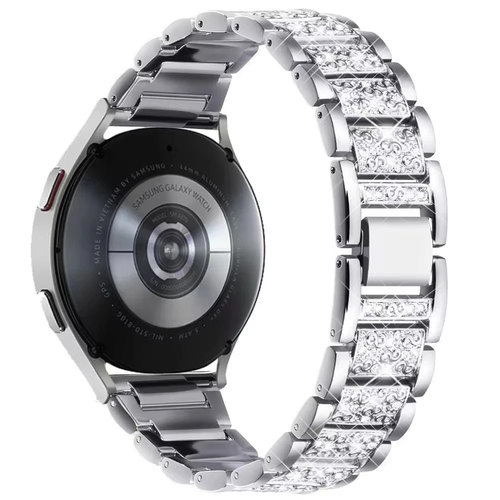 Diamond Bling Metal Band for Samsung Galaxy Watch 8 7 6 5 4 FE 3 41mm Active 1 2