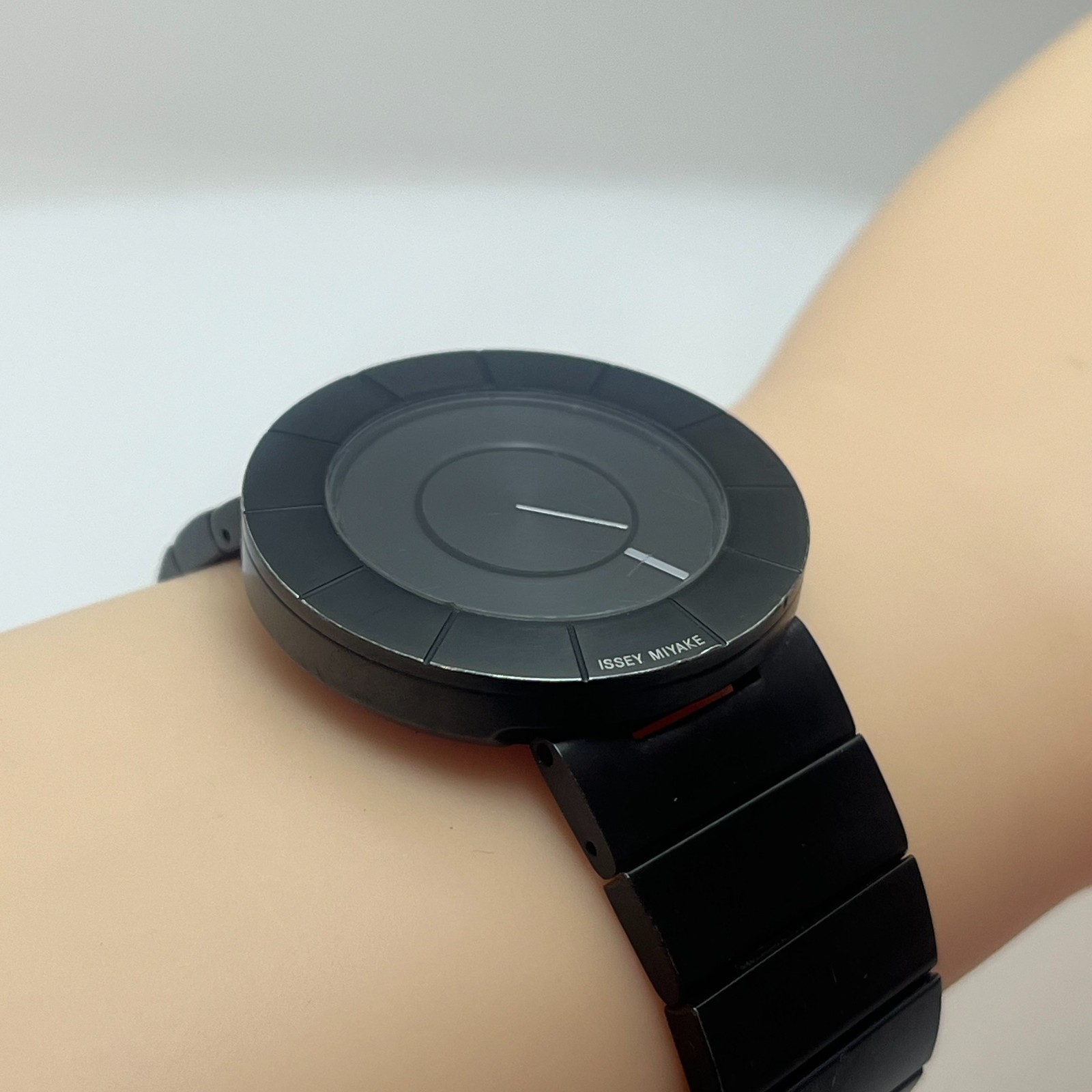 SEIKO ISSEY MIYAKE Qz Watch “TO” by Yoshioka Tokujin Black SILAN002 JAPAN #311B