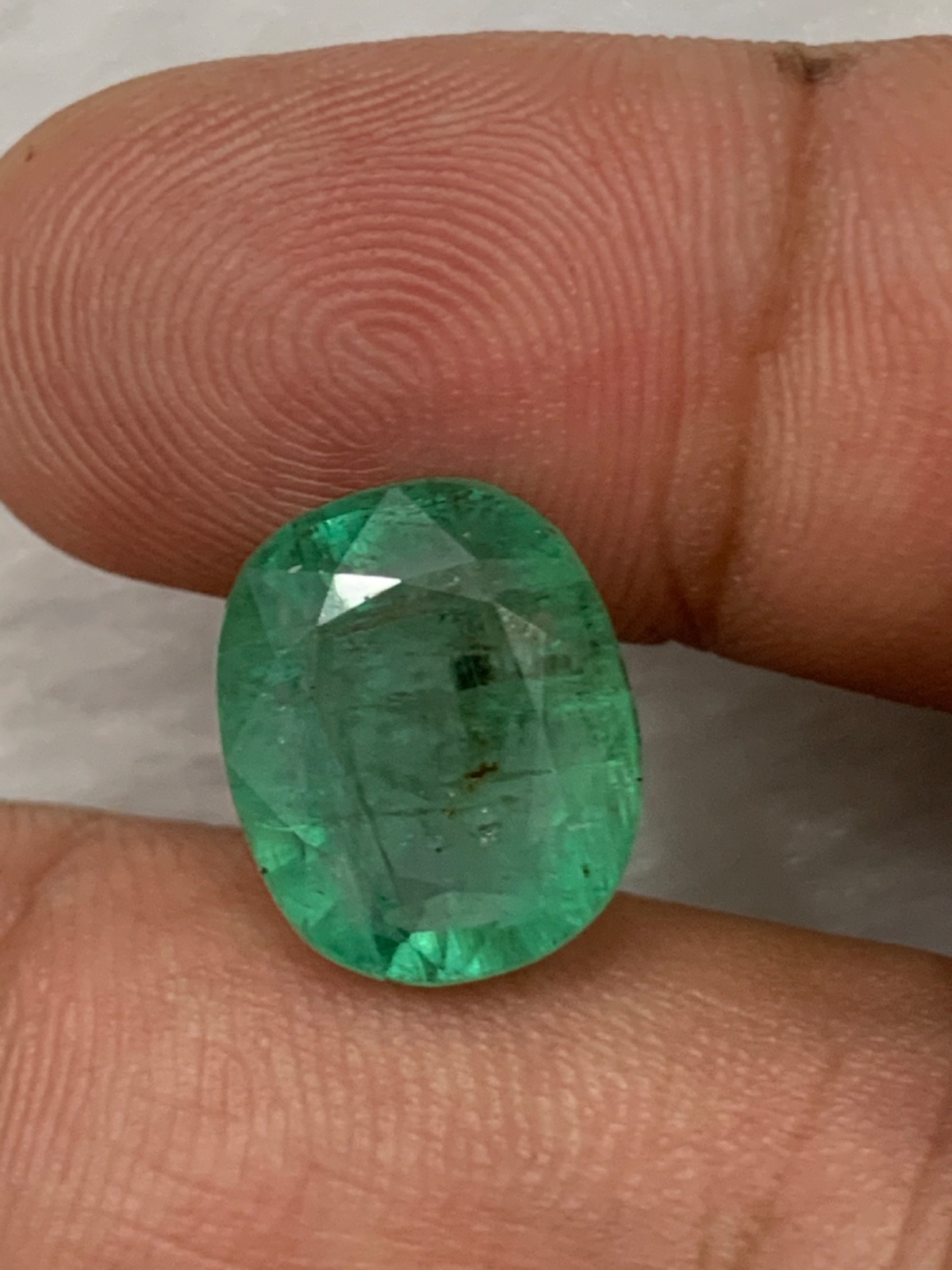 8.15 Carats Outrageous Big size Loose Emerald from Chitral Pakistan