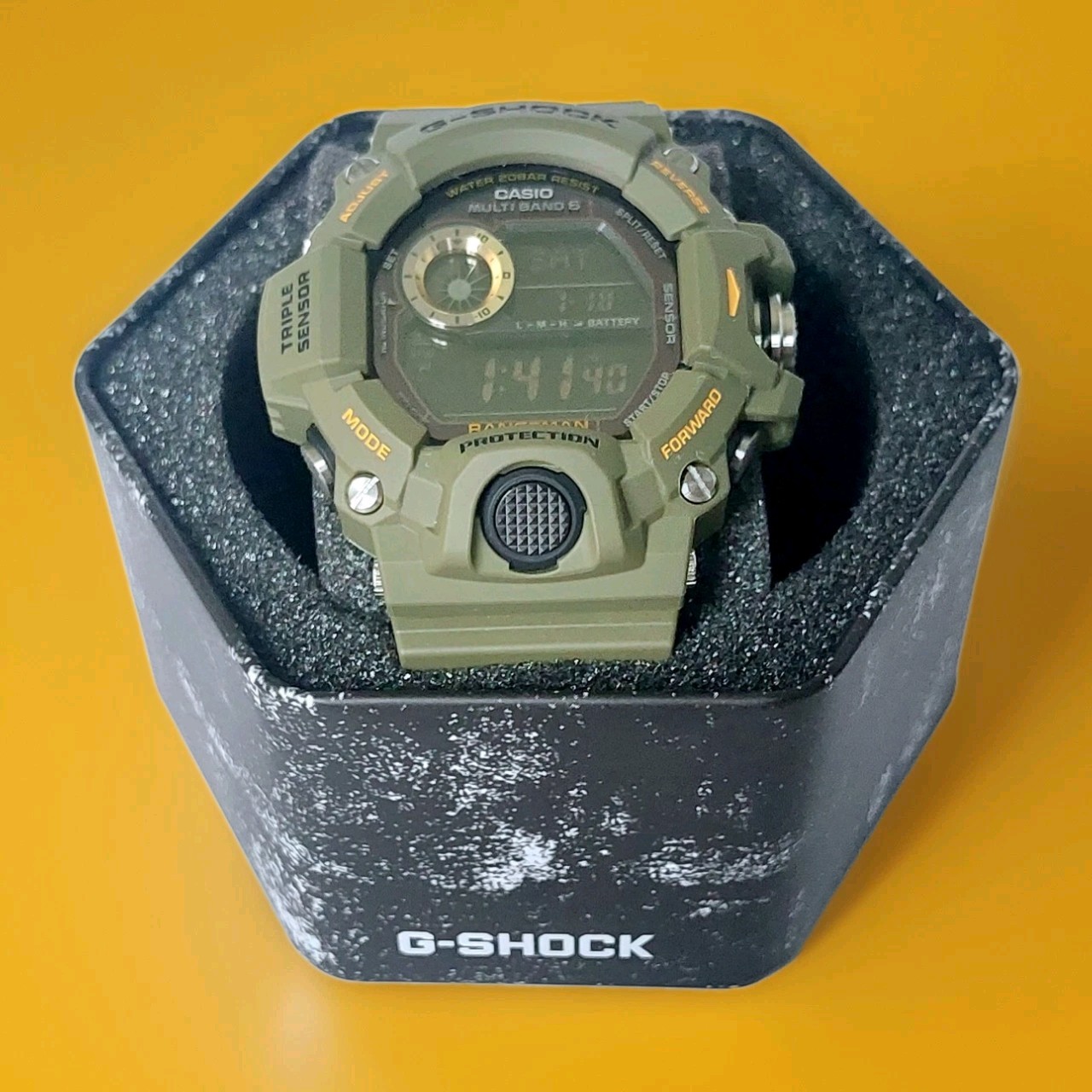 Casio G-Shock RANGEMAN GW- 9400-3 Solar Shock Resistant Men’s Watch – Green.