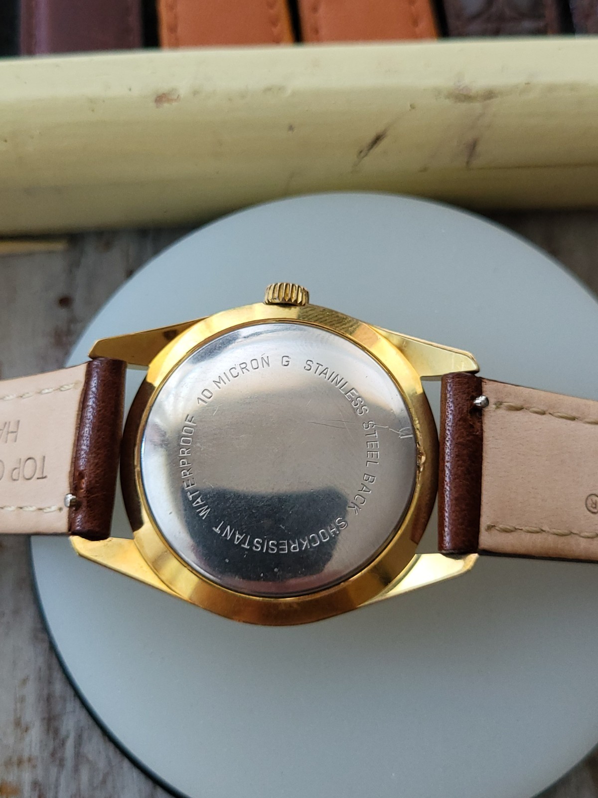 Helbros automatic D/D mens vintage G.P watch (just fully serviced).