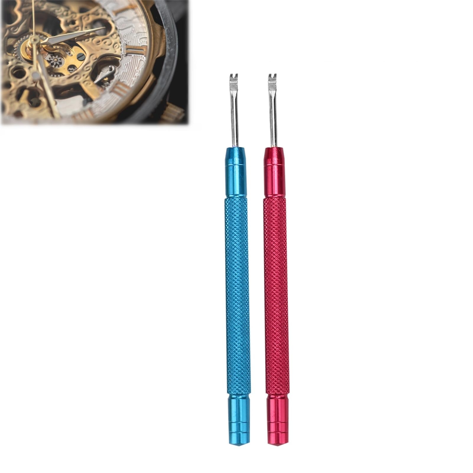 2 Pcs Watch Hands Remover Watch Hand Levers for Watchmakers Repair Tools