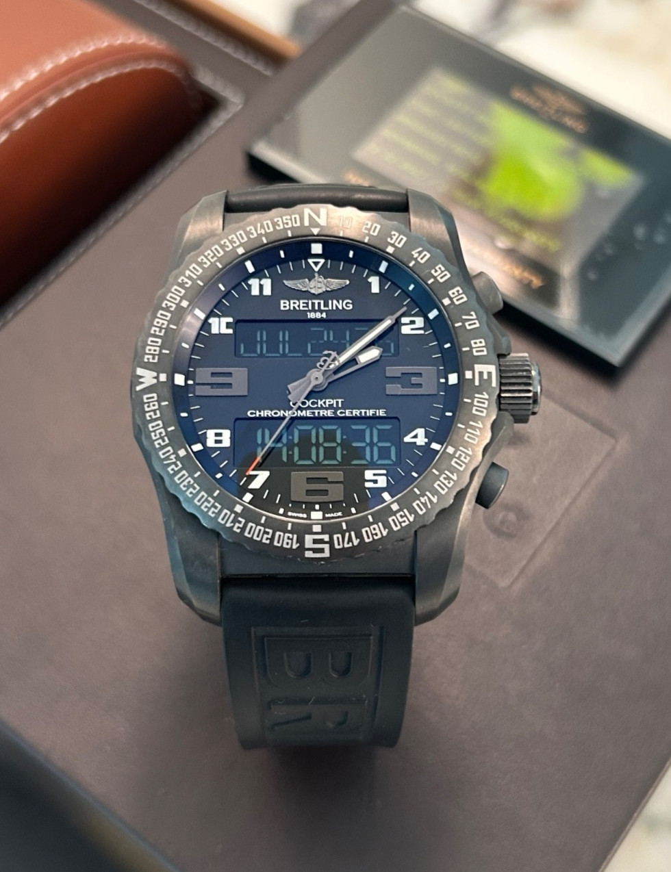 Breitling Professional VB5010 – B50 Night Mission – Orig Box, Papers, Chargers