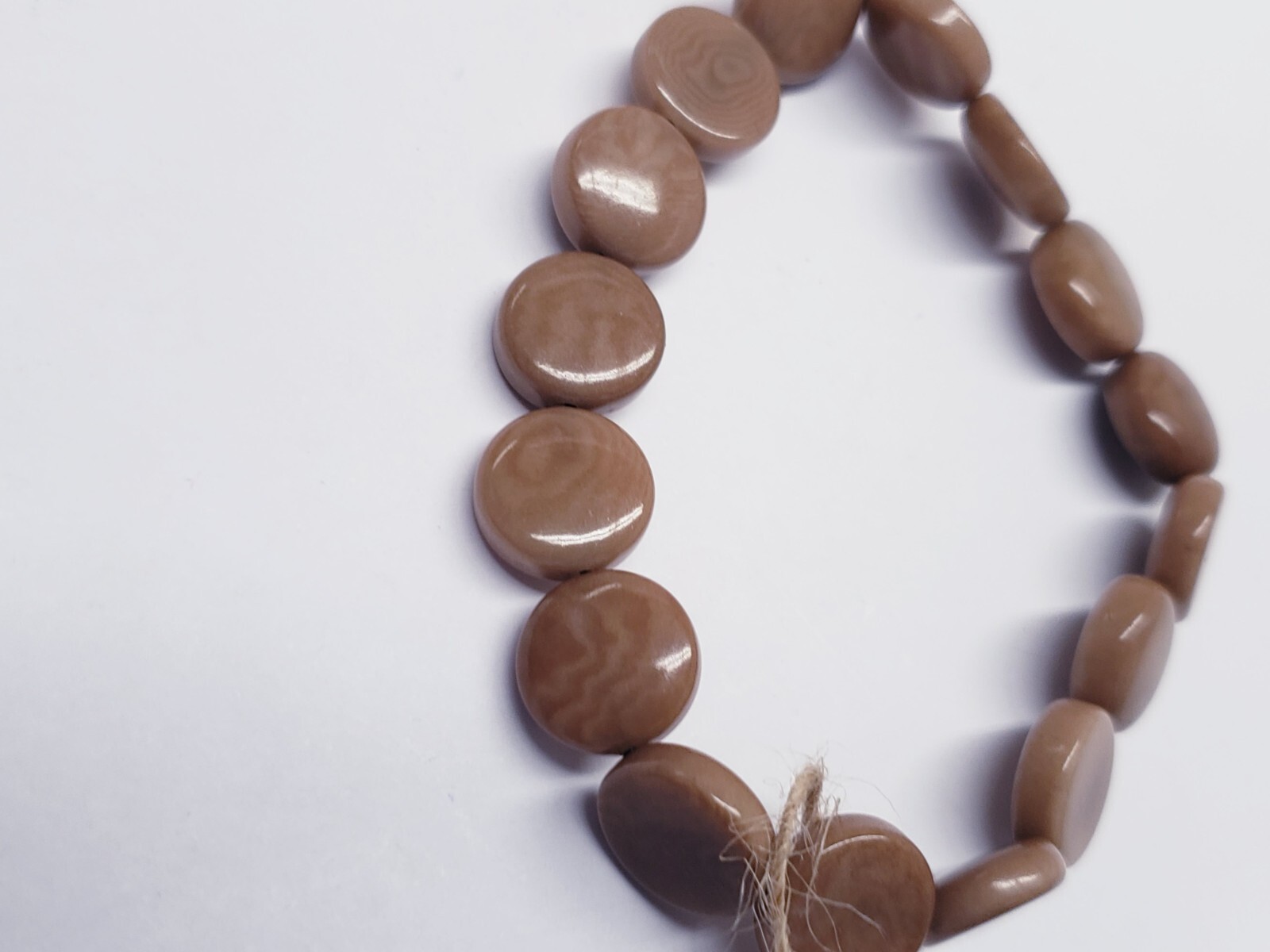 Tagua by Soraya Cedeno Sarita Bracelet Cafe con Leche 7″-7.5″ wrists