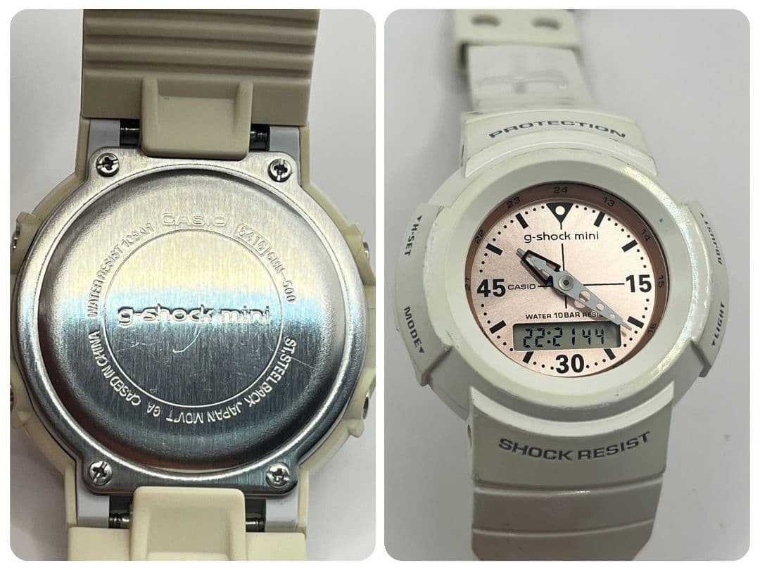 CASIO G-SHOCK mini (Based on the original AW-500) Analog x Digital