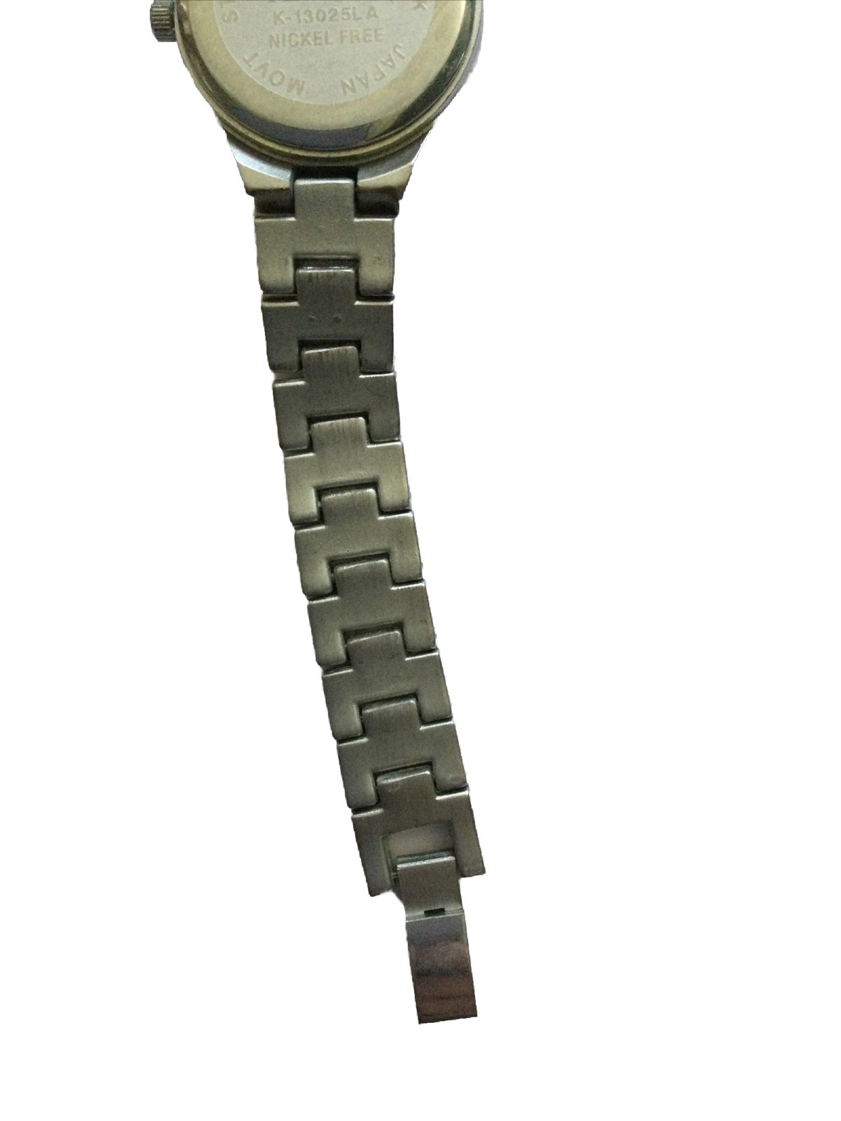 Bijoux Terner Stainless Watch K-13025 7″ Band Nickel-Free Working Battery
