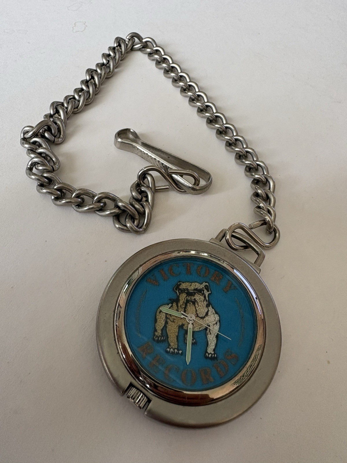 Vintage Victory Records Prototype Pocket Watch Punk Hardcore One Of A Kind 1995