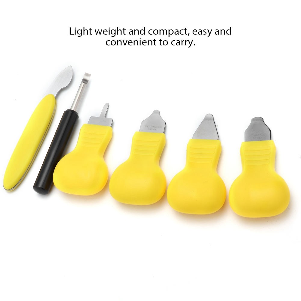 7pcs Watch Back Case Opener Watch Cover Pry Knife Remover Watchmaker Repair Tool