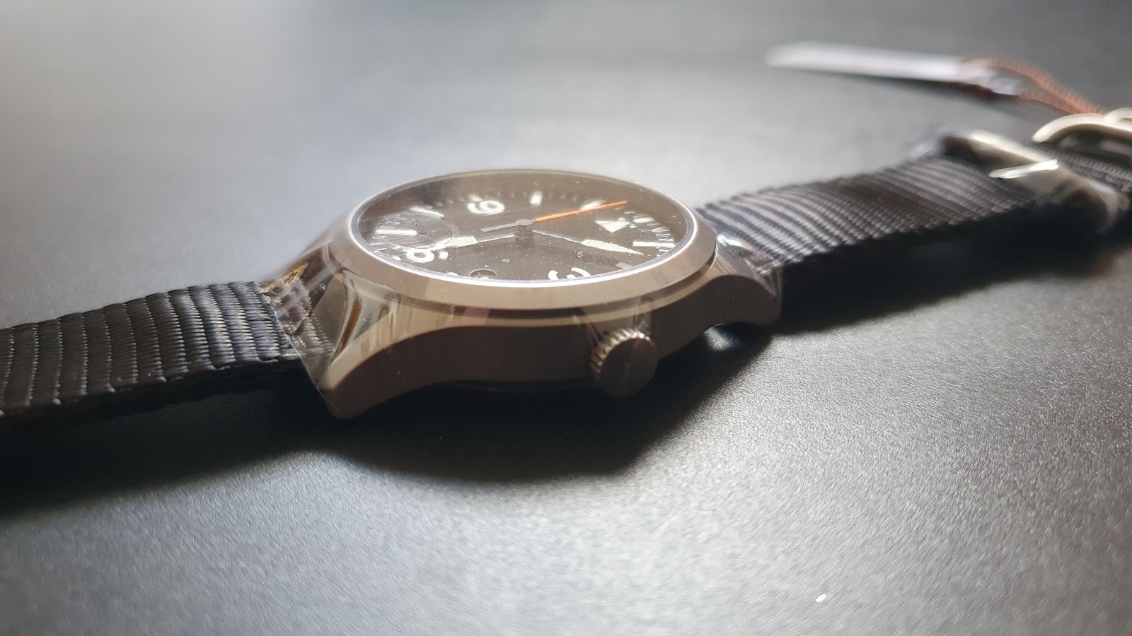 Berny titanium mechanical watch, sinn homage, free UK delivery