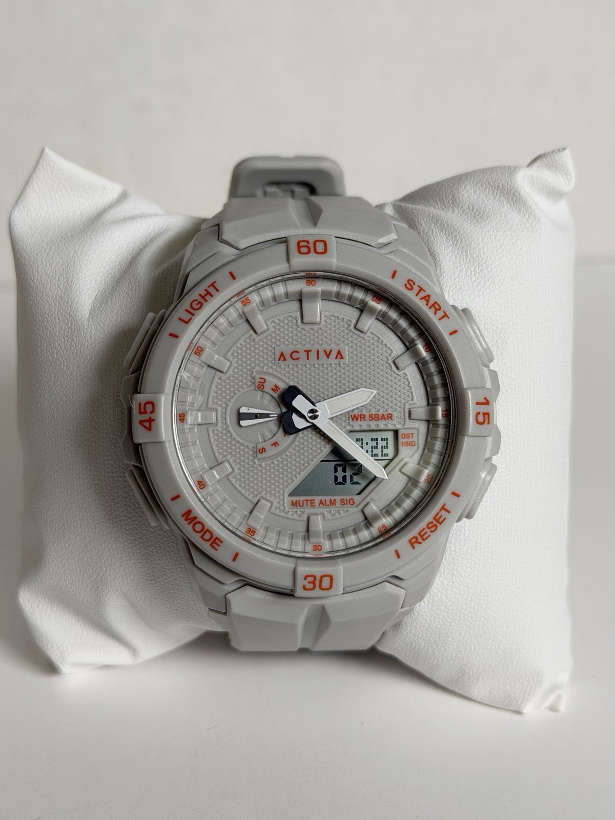 Activa X Invicta Digital Essentials Men’s Gray Watch – 53mm (ACW2583-002)