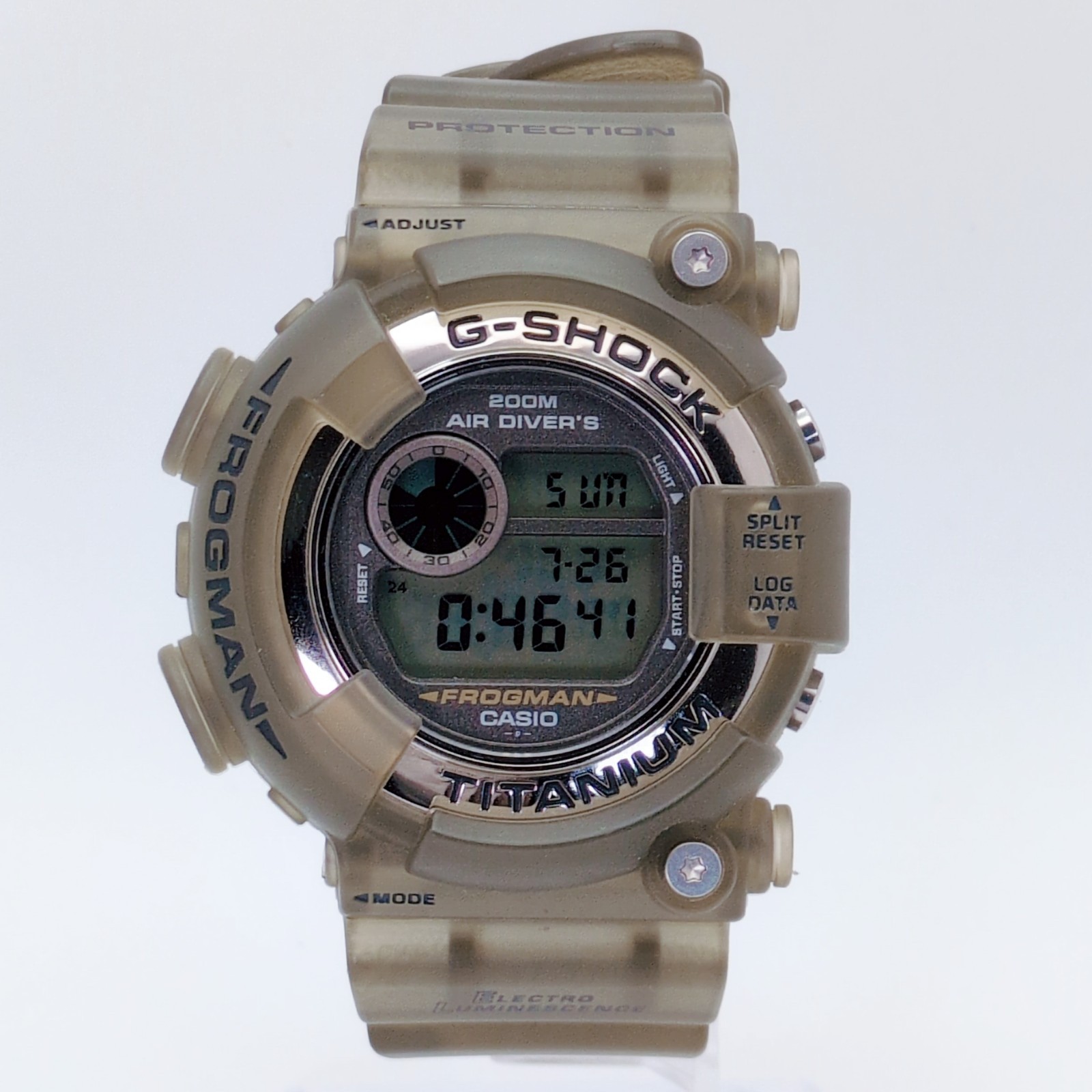 CASIO G-SHOCK FROGMAN DW-8200MS-8T Men in Smoke Titanium Japan