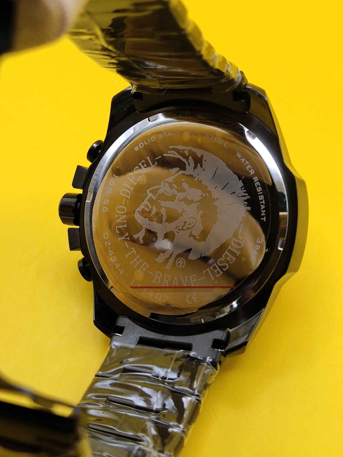 Premium Diesel Only The Brave 10 Bar Black Dial Refurbished Men’s Wrist Watch