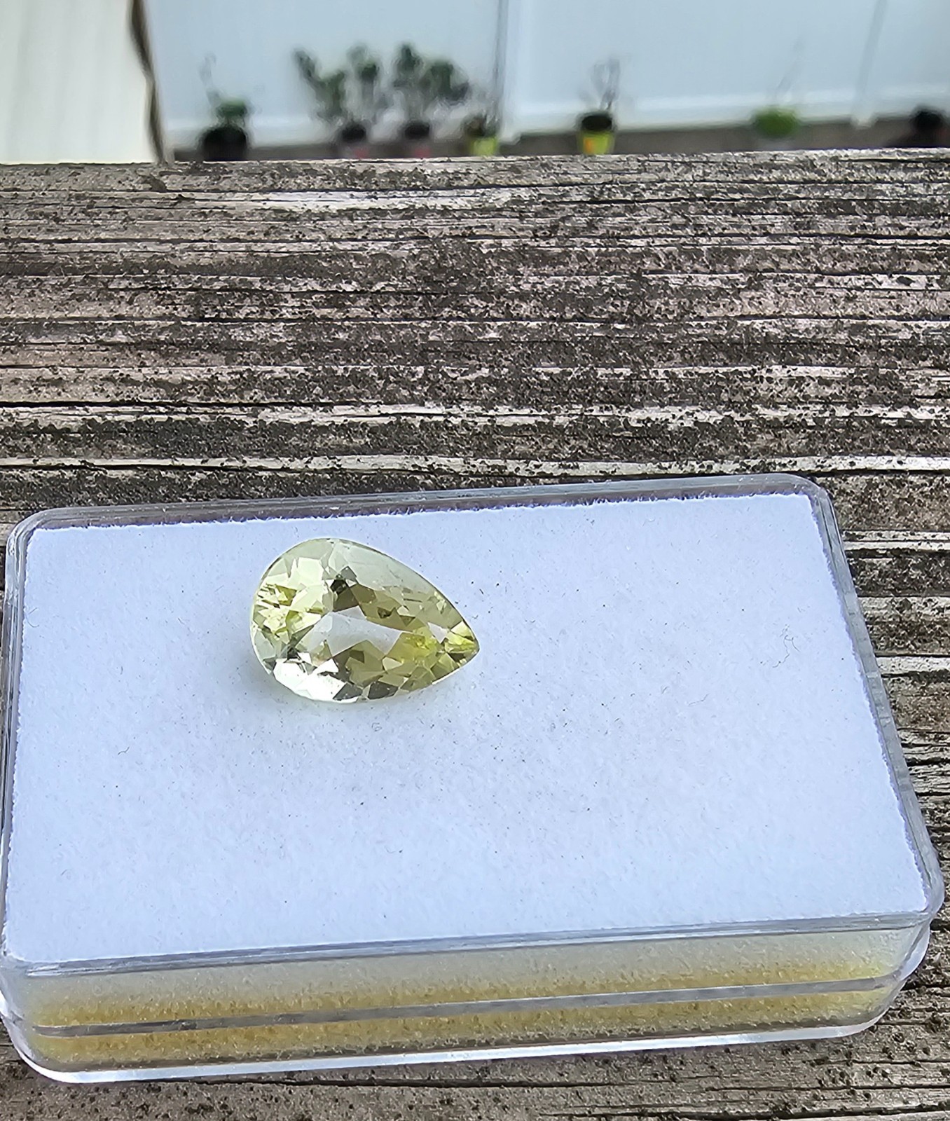 Yellow Beryl 14×9.7mm Pear Shape Loose Gemstone!