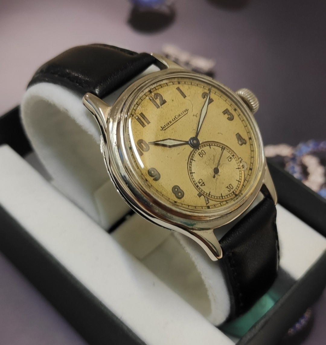 Classic Jaeger Le Coultre Watch Manual Wind 1940´s Original