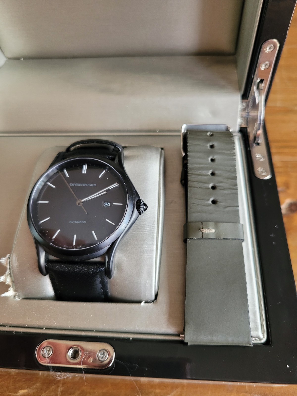 Emporio Armani Automatic Swiss Made Watch ARS-3016. 50M/ 165 FEET