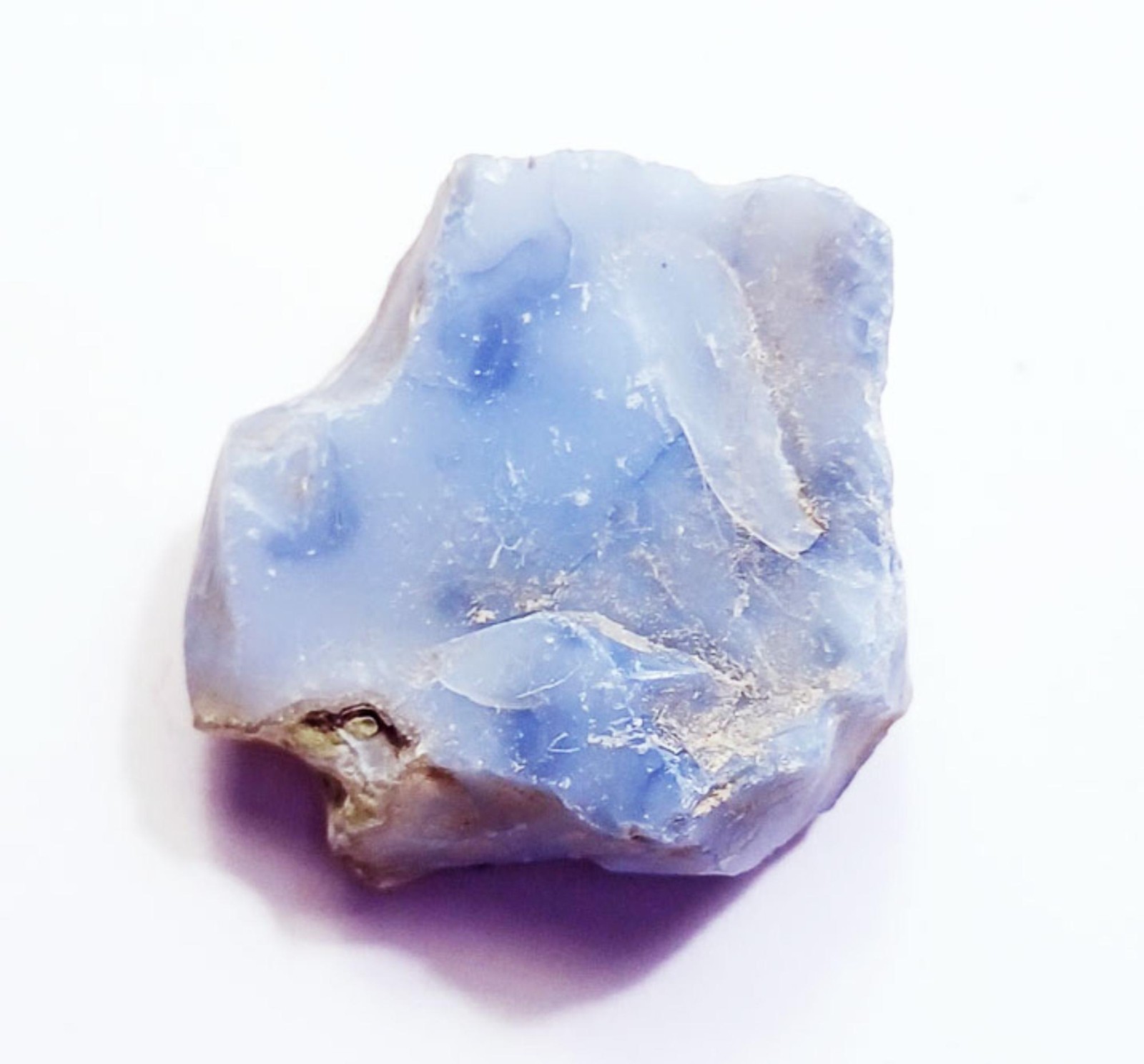 Natural Austrian Blue Opal Rough Loose Gemstone 99.20 Ct Certified ~ Free Gift